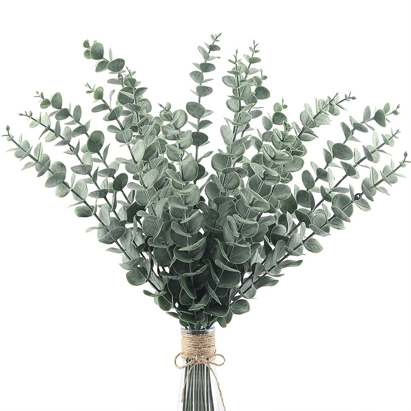 Fiddle Leaf Fig - 20 buah batang kayu putih buatan