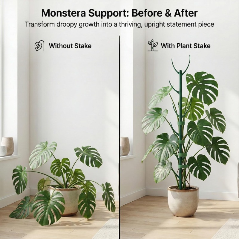 Plant Support Stake - Penyangga Tanaman Monstera 5 Rangka Penyangga