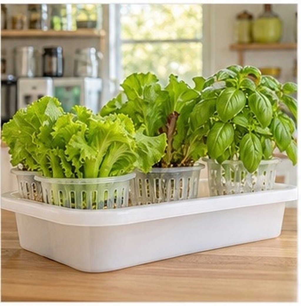 4 Buah Pot Tanaman Hidroponik, - Indoor Plants ulasan dan harga