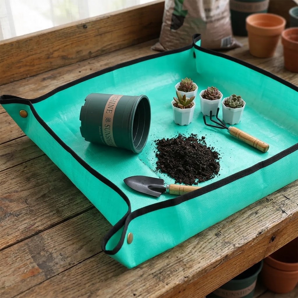 Alas Tanam Tahan Air untuk Pem - Repotting Mat ulasan dan harga