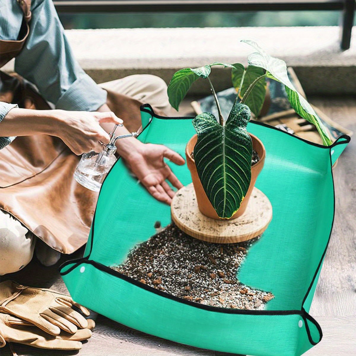 Alas Tanam Tahan Air untuk Pem - Repotting Mat ulasan dan harga