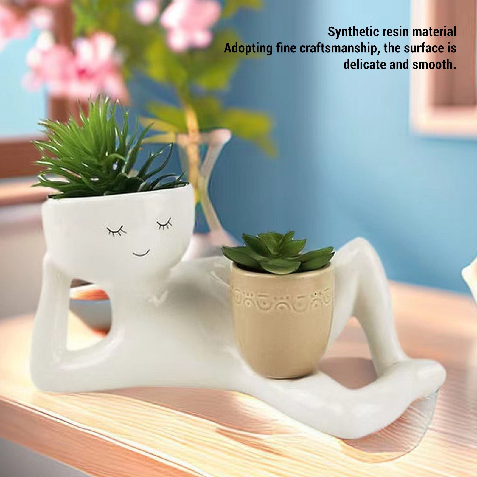 Pot Sukulen Kreatif dari Resin - Terracotta Pot ulasan dan harga